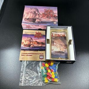 SAIL TO INDIA Board Game‎ AEG Games 2013 COMPLETE
